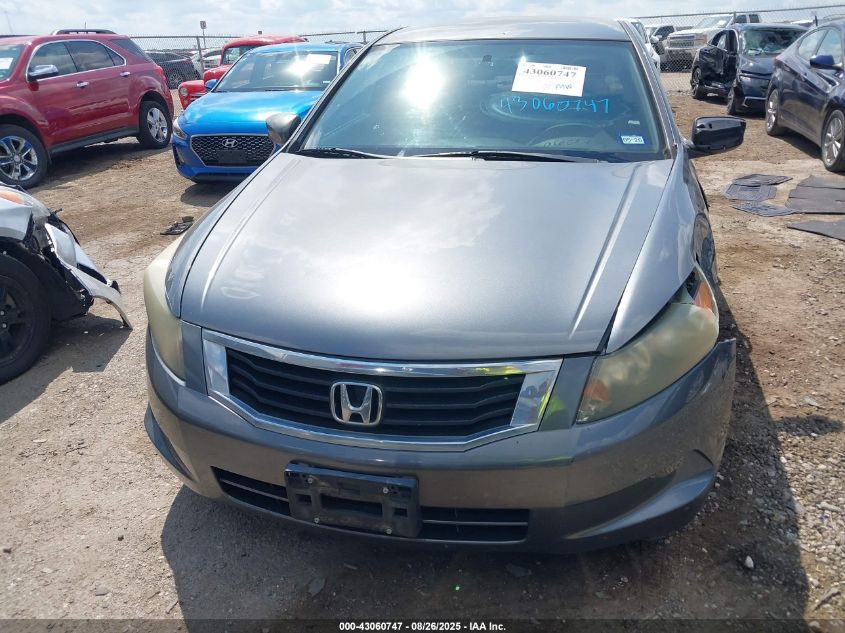 2010 Honda Accord 2.4 Lx VIN: 1HGCP2F38AA117599 Lot: 43060747