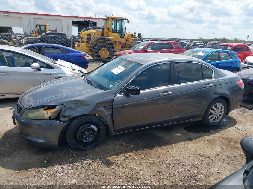 2010 Honda Accord 2.4 Lx VIN: 1HGCP2F38AA117599 Lot: 43060747