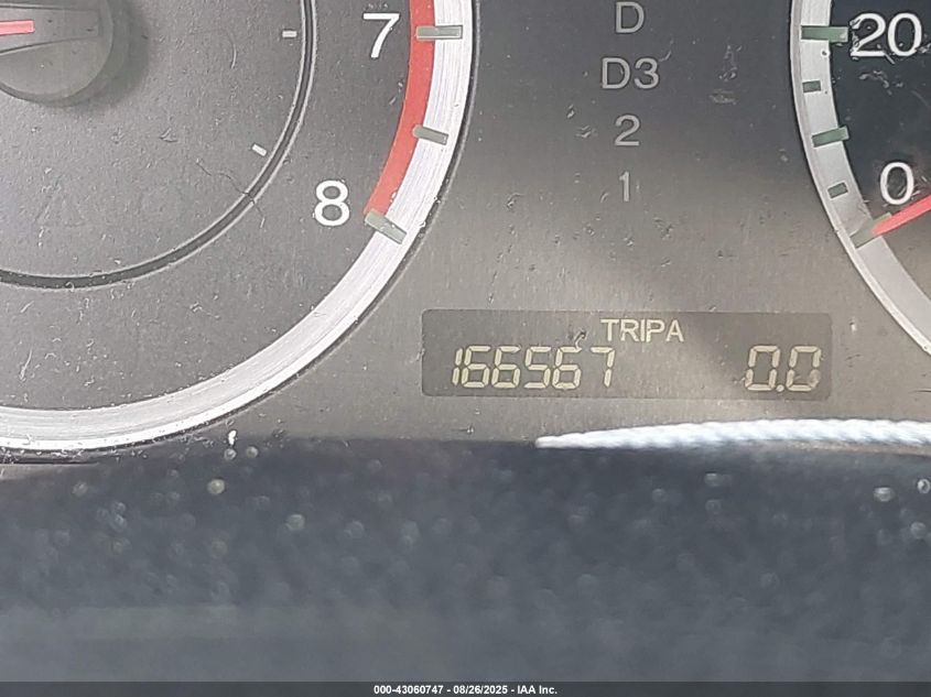 2010 Honda Accord 2.4 Lx VIN: 1HGCP2F38AA117599 Lot: 43060747