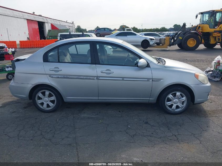 2006 Hyundai Accent Gls VIN: KMHCN46C76U040211 Lot: 43060759