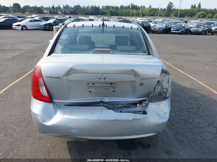 2006 Hyundai Accent Gls VIN: KMHCN46C76U040211 Lot: 43060759