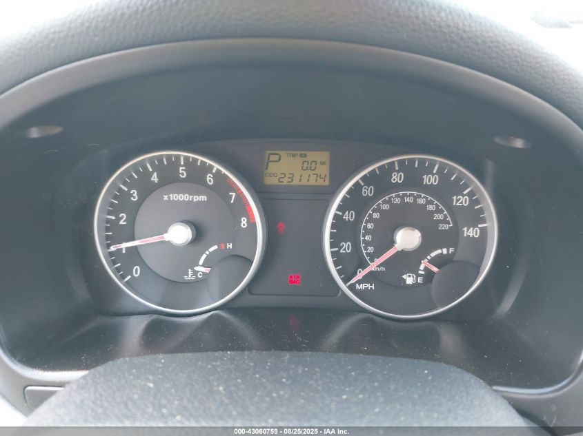 2006 Hyundai Accent Gls VIN: KMHCN46C76U040211 Lot: 43060759