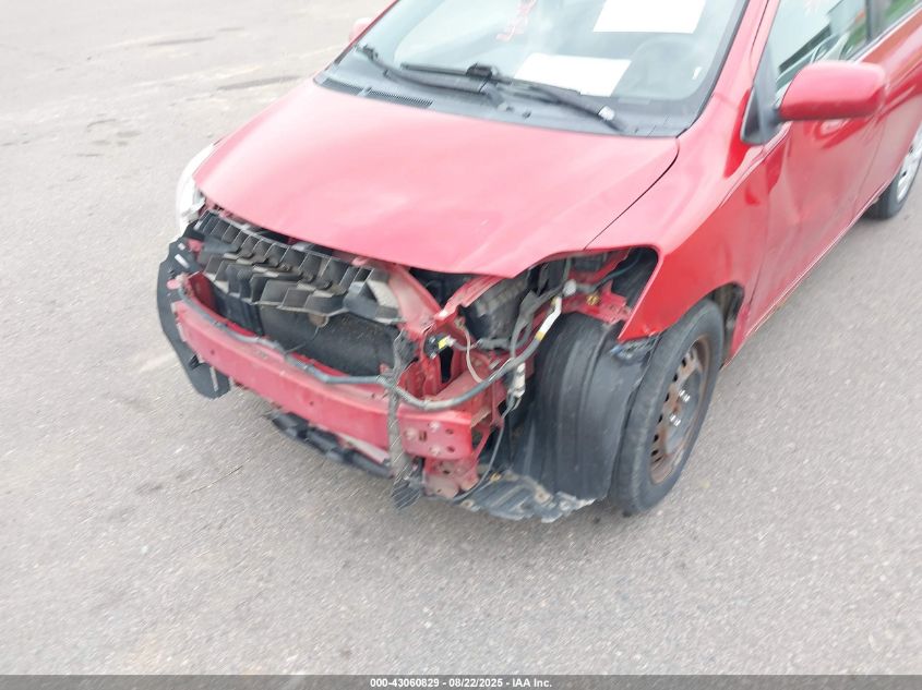 2010 Toyota Yaris VIN: JTDBT4K36A1366376 Lot: 43060829