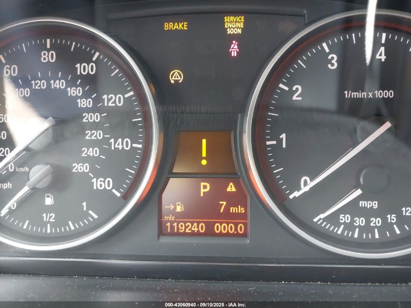 2008 BMW 328Xi VIN: WBAVC73588KP39448 Lot: 43060940