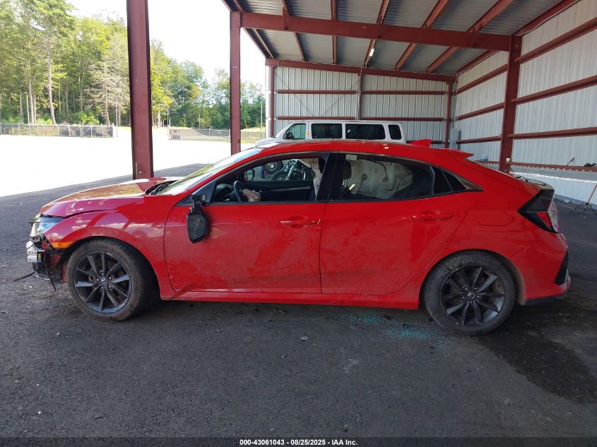 2021 Honda Civic Ex VIN: SHHFK7H6XMU400689 Lot: 43061043