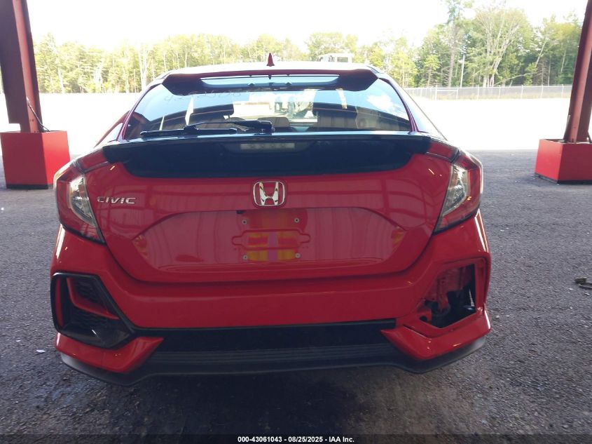 2021 Honda Civic Ex VIN: SHHFK7H6XMU400689 Lot: 43061043