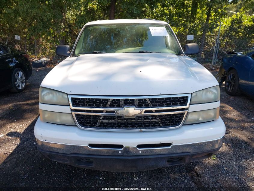 2006 Chevrolet Silverado 1500 Ls VIN: 2GCEK13V661307120 Lot: 43061059