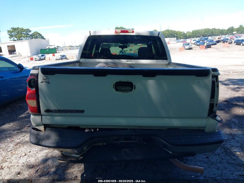 2006 Chevrolet Silverado 1500 Ls VIN: 2GCEK13V661307120 Lot: 43061059