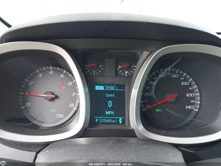 2013 Chevrolet Equinox 1Lt VIN: 2GNALDEK9D6333671 Lot: 43061077