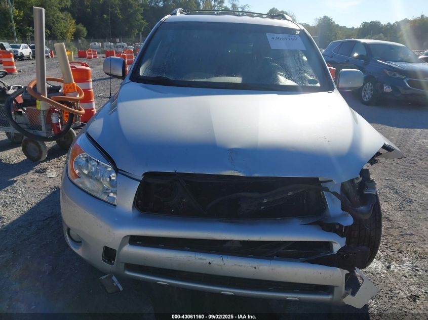 2008 Toyota Rav4 Limited VIN: JTMBD31V086067750 Lot: 43061160