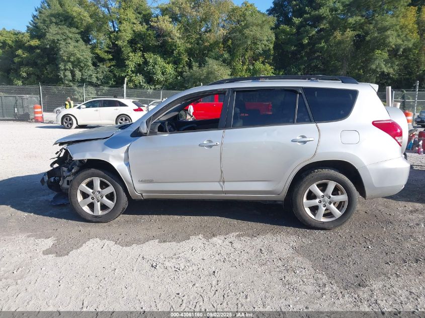 2008 Toyota Rav4 Limited VIN: JTMBD31V086067750 Lot: 43061160