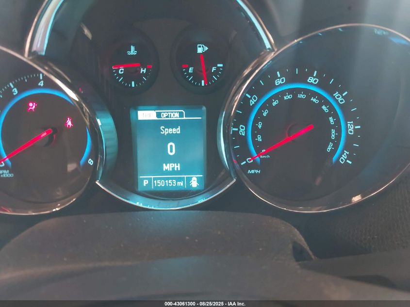 2015 Chevrolet Cruze 1Lt Auto VIN: 1G1PC5SB6F7224478 Lot: 43061300