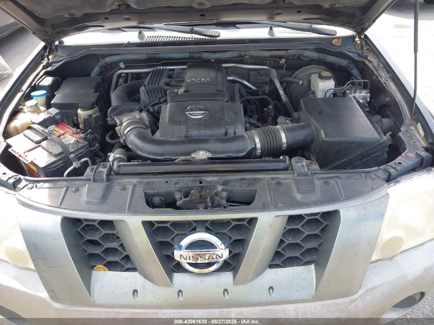 2008 Nissan Xterra X VIN: 5N1AN08UX8C515574 Lot: 43061639