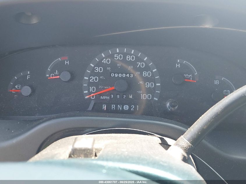 1999 Ford E-150 Commercial/Recreational VIN: 1FDRE1426XHB73751 Lot: 43061707