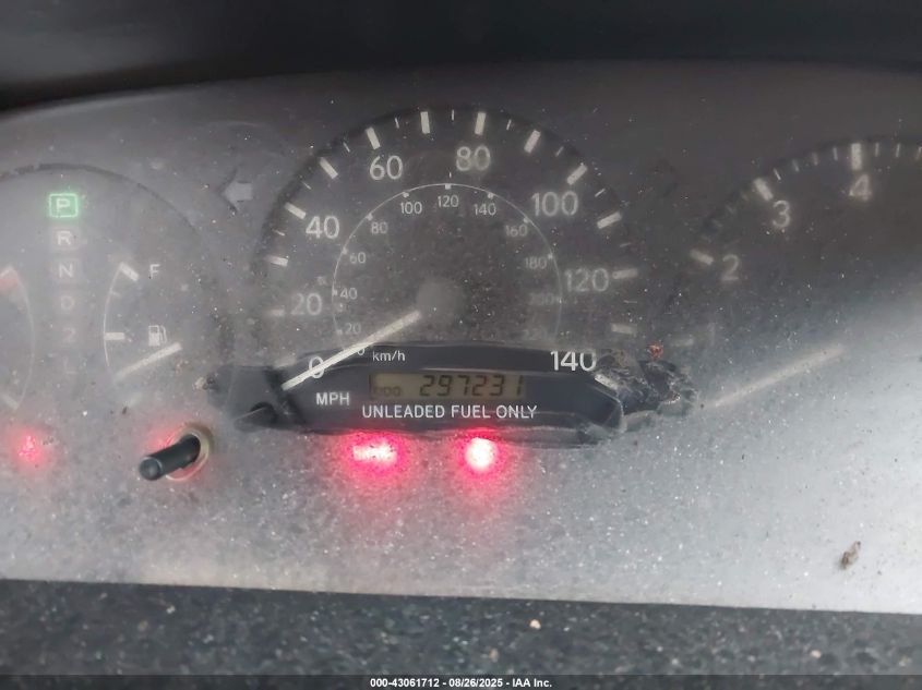 1999 Toyota Camry Le V6 VIN: JT2BF22K5X0189586 Lot: 43061712