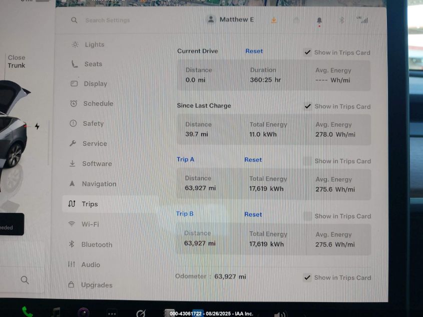 2023 Tesla Model Y Awd/Long Range Dual Motor All-Wheel Drive VIN: 7SAYGDEE3PF812496 Lot: 43061722