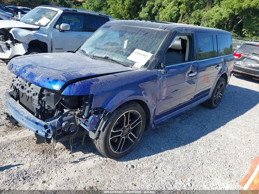 Vin: 2fmhk6c82fba13658, lot: 43556021, ford flex sel 20152