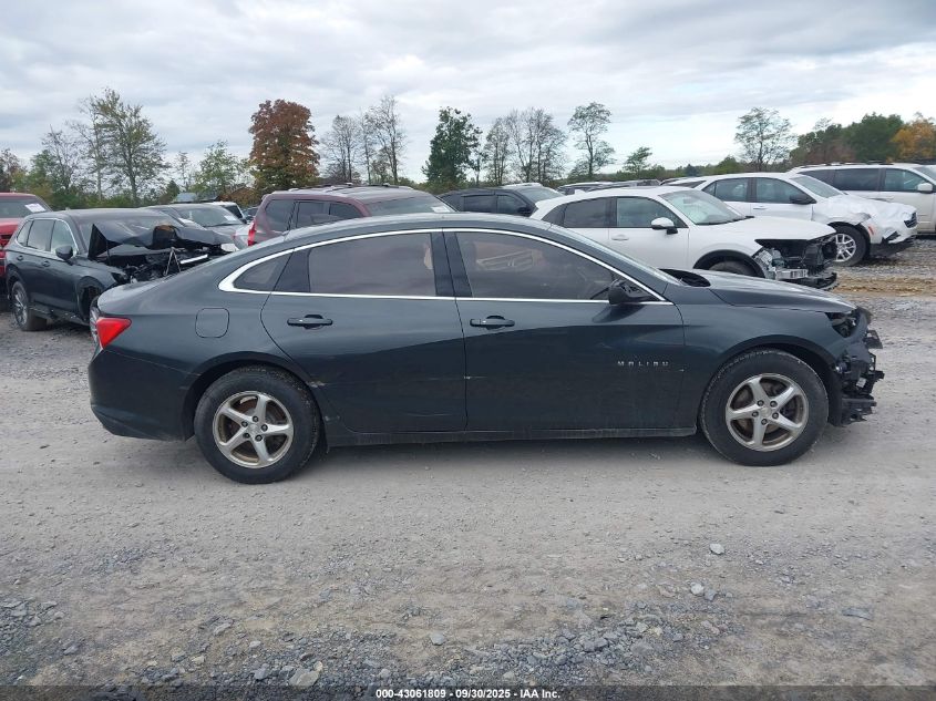 2018 Chevrolet Malibu 1Ls VIN: 1G1ZB5STXJF199636 Lot: 43061809
