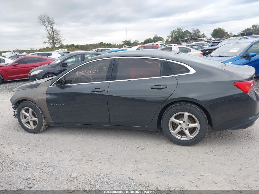 2018 Chevrolet Malibu 1Ls VIN: 1G1ZB5STXJF199636 Lot: 43061809