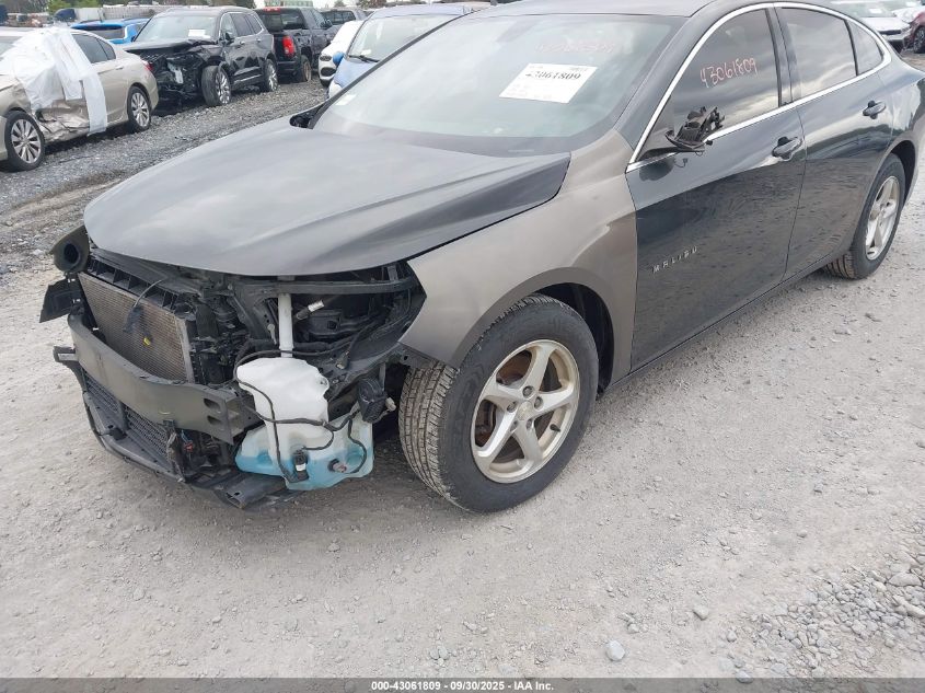 2018 Chevrolet Malibu 1Ls VIN: 1G1ZB5STXJF199636 Lot: 43061809