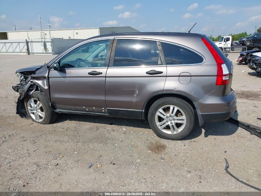 2010 Honda Cr-V Ex VIN: 5J6RE3H51AL035716 Lot: 43061812
