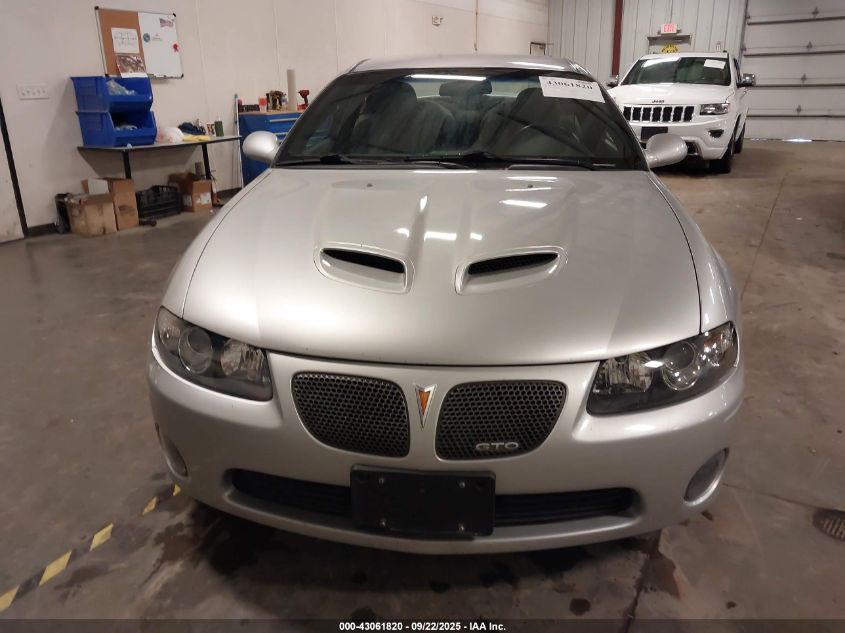 2005 Pontiac Gto VIN: 6G2VX12U55L367948 Lot: 43061820