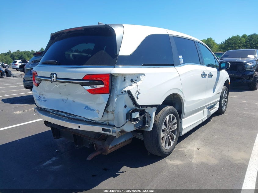 Vin: 5fnrl6h74nb028461, lot: 43556111, honda odyssey ex-l 20224