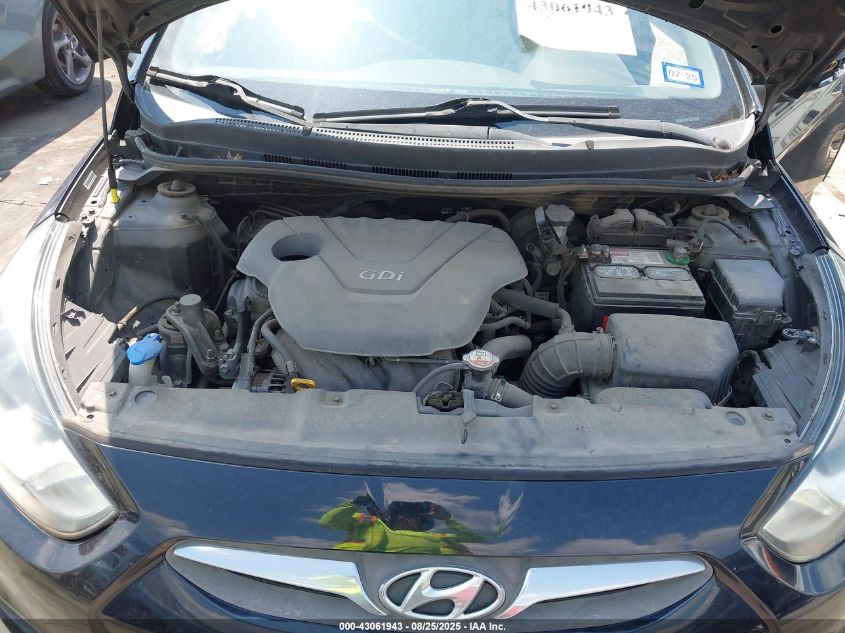 2012 Hyundai Accent Gs VIN: KMHCT5AE5CU041342 Lot: 43061943