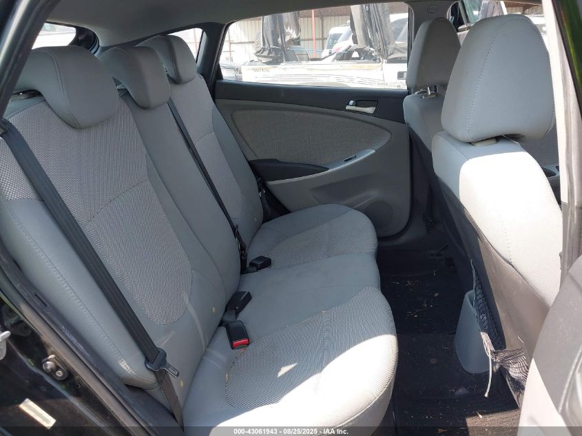 2012 Hyundai Accent Gs VIN: KMHCT5AE5CU041342 Lot: 43061943