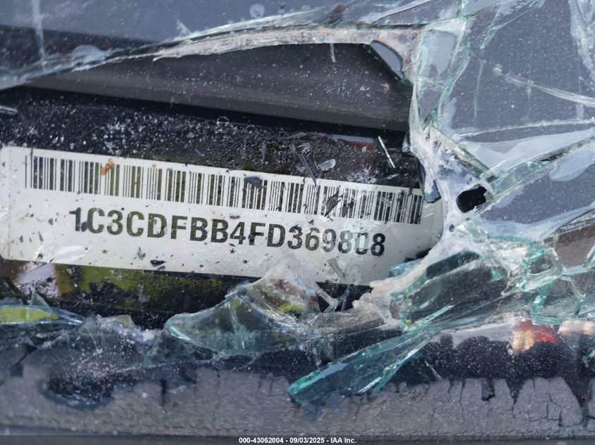 2015 Dodge Dart Sxt VIN: 1C3CDFBB4FD369808 Lot: 43062004