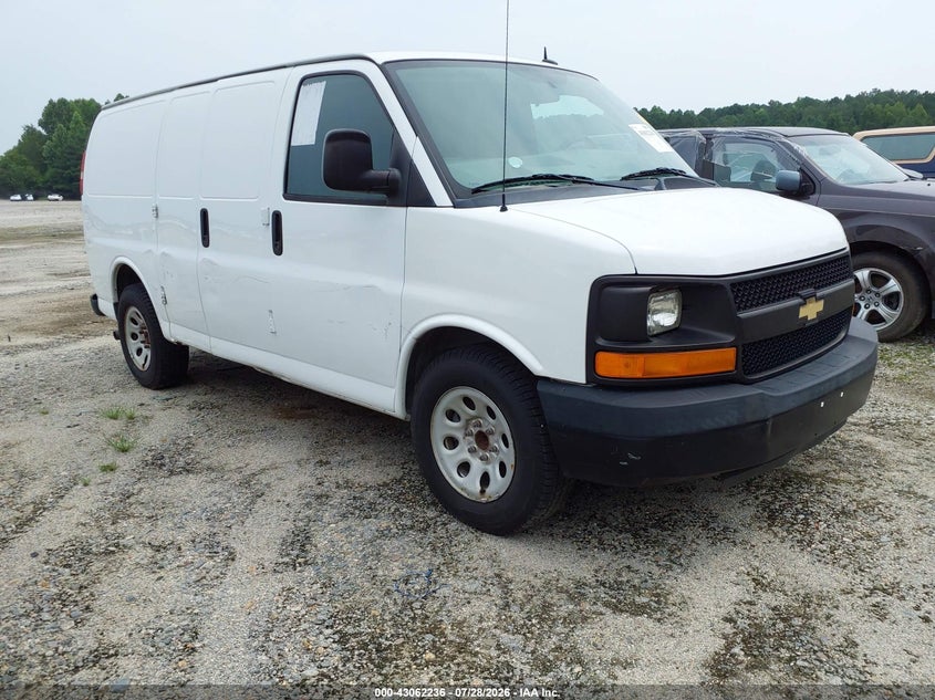 Vin: 1gcsgafx5e1147110, lot: 43556449, chevrolet express 1500 work van 2014 img_1