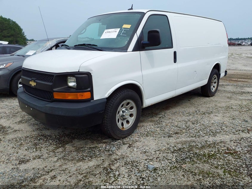 Vin: 1gcsgafx5e1147110, lot: 43556449, chevrolet express 1500 work van 20142