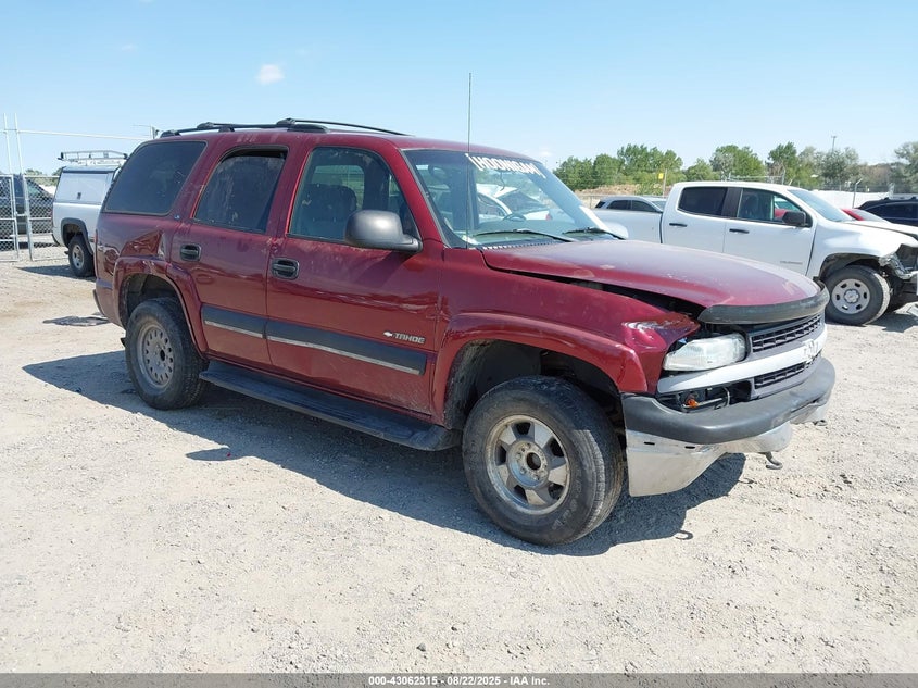 1GNEK13Z52J186218 2002 CHEVROLET TAHOE photo no. 1