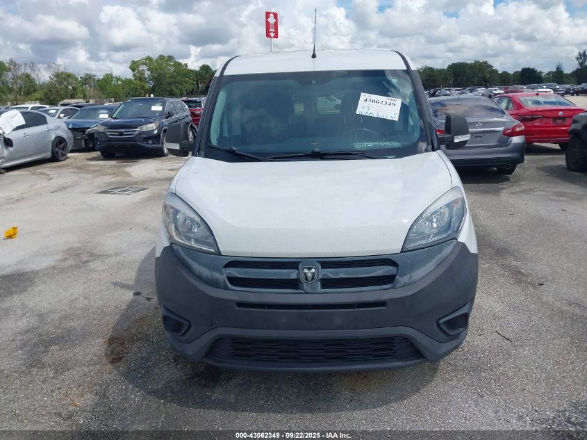 2015 Ram Promaster City Tradesman VIN: ZFBERFAT9F6A28270 Lot: 43062349