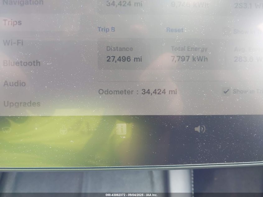 2023 Tesla Model Y Awd/Long Range Dual Motor All-Wheel Drive VIN: 7SAYGDEE4PA083826 Lot: 43062372