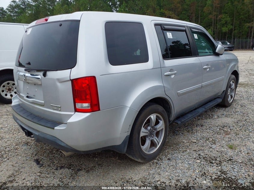 Vin: 5fnyf4h3xfb009998, lot: 43556642, honda pilot se 20154