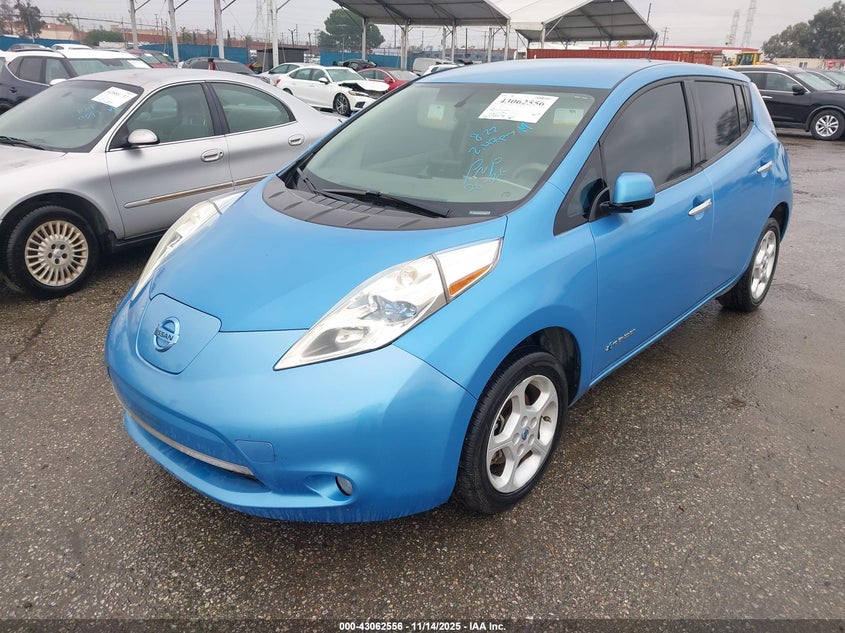 Vin: 1n4az0cp9dc409854, lot: 43556770, nissan leaf sv 20132