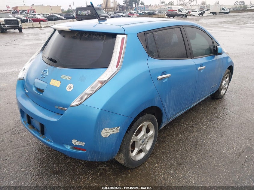 Vin: 1n4az0cp9dc409854, lot: 43556770, nissan leaf sv 20134