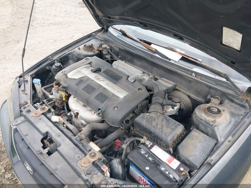 2006 Hyundai Elantra Gls/Limited VIN: KMHDN46D76U369049 Lot: 43062586