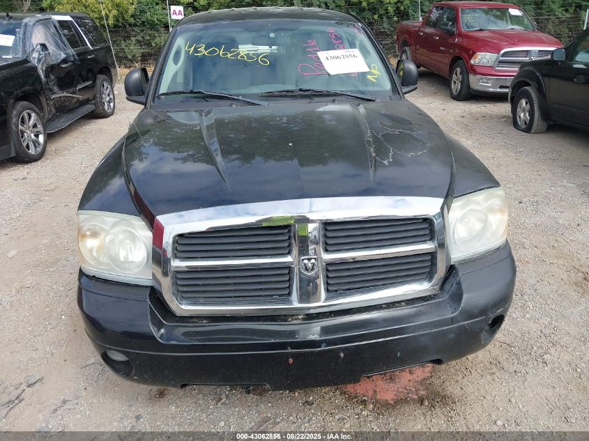 2006 Dodge Dakota Slt VIN: 1D7HW48K76S507673 Lot: 43062856