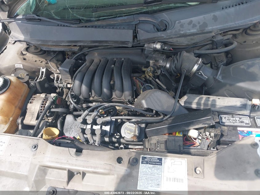 2002 Mercury Sable Gs VIN: 1MEFM50U92A627225 Lot: 43062873