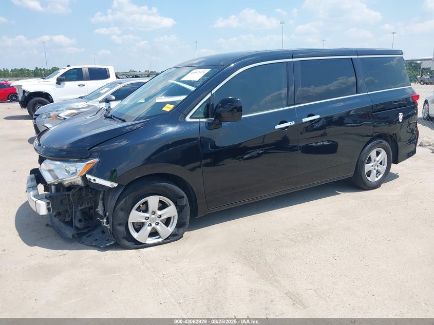 JN8AE2KP8E9100799 2014 NISSAN QUEST photo no. 2