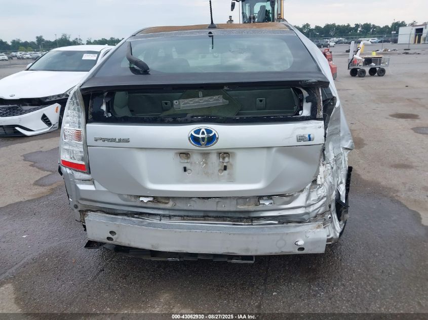 2011 Toyota Prius Two VIN: JTDKN3DU3B1435035 Lot: 43062930