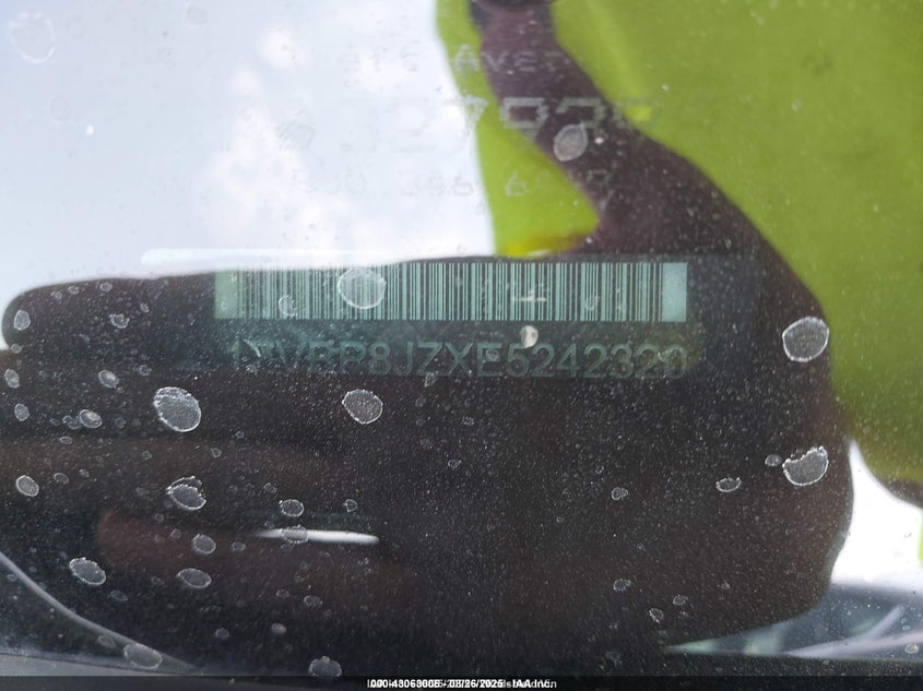 2014 Ford Shelby Gt500 VIN: 1ZVBP8JZXE5242320 Lot: 43063006