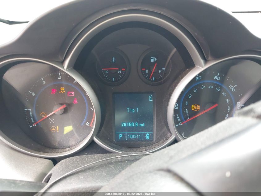 2011 Chevrolet Cruze 1Lt VIN: 1G1PF5S97B7152205 Lot: 43063019