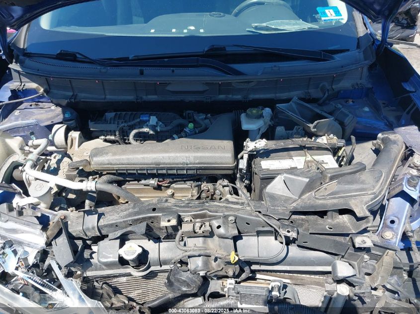 2017 Nissan Rogue Sv VIN: KNMAT2MV2HP605220 Lot: 43063083