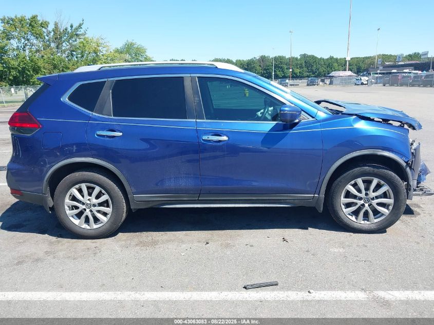 2017 Nissan Rogue Sv VIN: KNMAT2MV2HP605220 Lot: 43063083