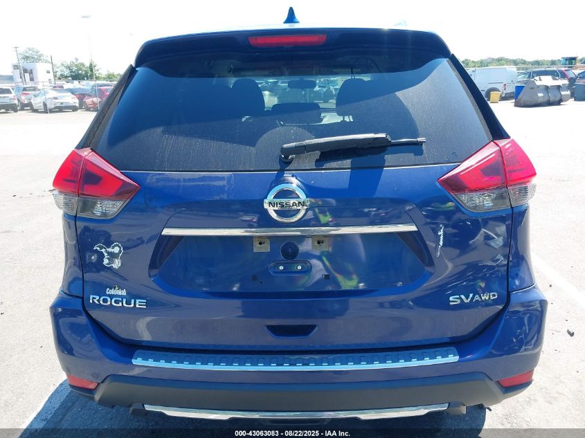 2017 Nissan Rogue Sv VIN: KNMAT2MV2HP605220 Lot: 43063083