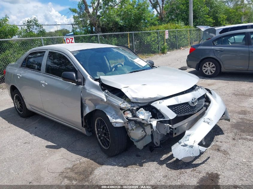 2009 Toyota Corolla VIN: 2T1BU40E19C122305 Lot: 43063120