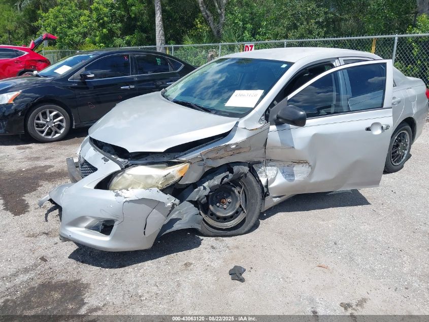 2009 Toyota Corolla VIN: 2T1BU40E19C122305 Lot: 43063120